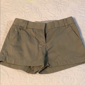 J Crew chino short size 0